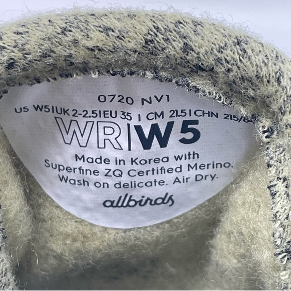 New Allbirds Merino Wool Runners WR Womens Size W 5 Light Green Walking Shoes - Picture 5 of 7